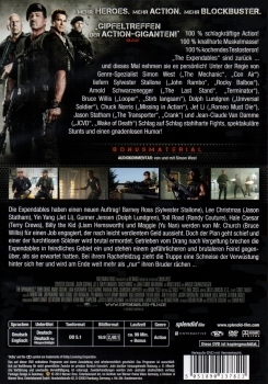 The Expendables 2 - Back for War - (Vermietrecht) - (Uncut Version) - Einzel-DVD - Neu & OVP